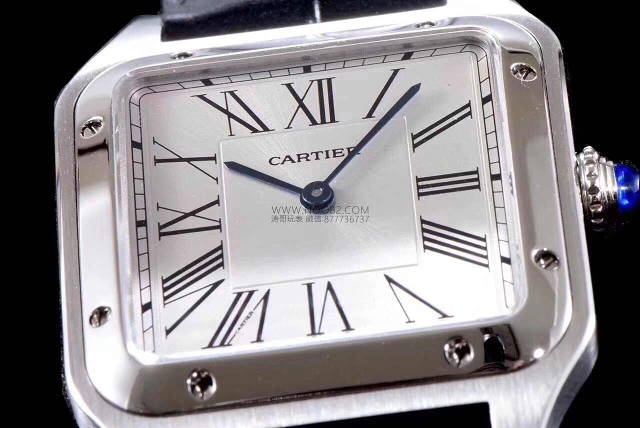 En yeni XF Factory Cartier Santos V2 yükseltilmiş sürüm replika kuvars saat en hafif ve en ince olan mı? Kalitesi nasıl? — 8. fotoğraf