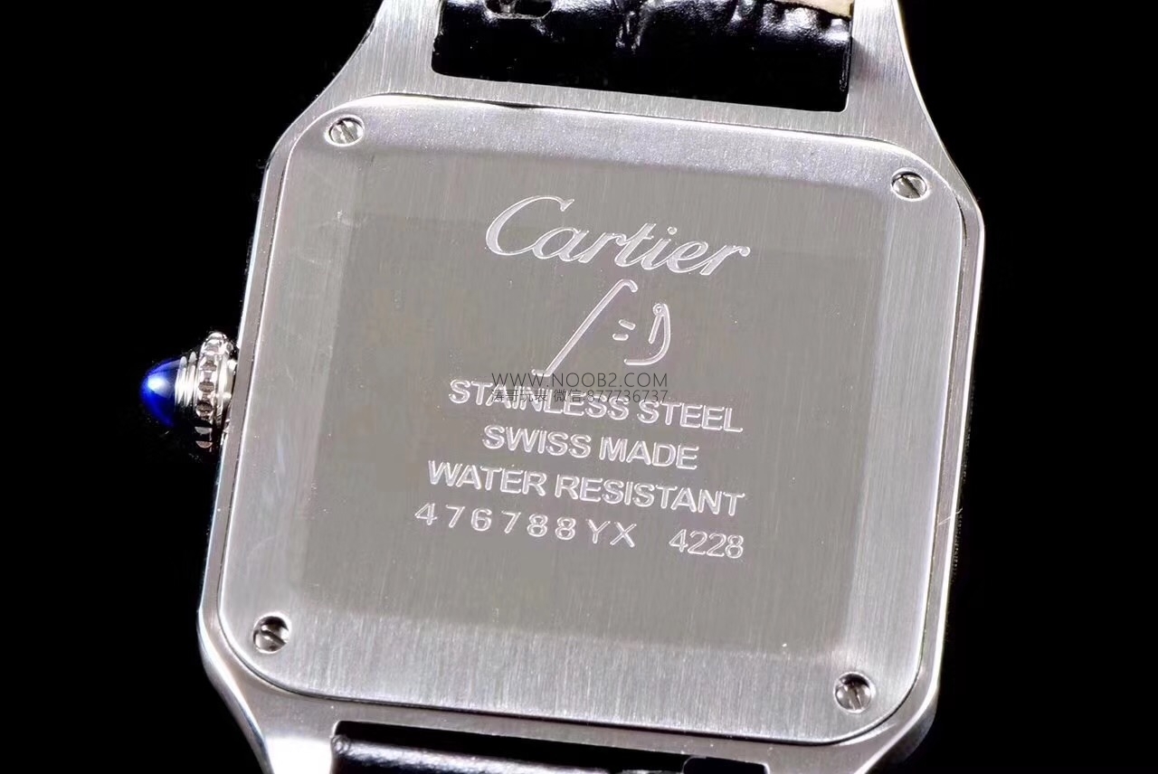 En yeni XF Factory Cartier Santos V2 yükseltilmiş sürüm replika kuvars saat en hafif ve en ince olan mı? Kalitesi nasıl? — 10. fotoğraf