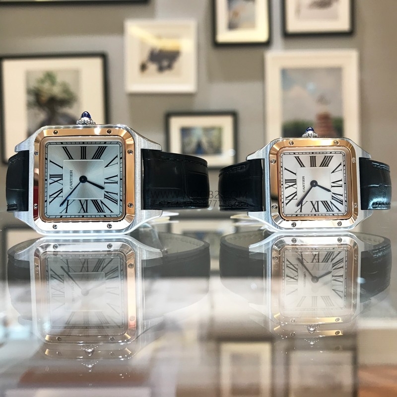 En yeni XF Factory Cartier Santos V2 yükseltilmiş sürüm replika kuvars saat en hafif ve en ince olan mı? Kalitesi nasıl? — 13. fotoğraf
