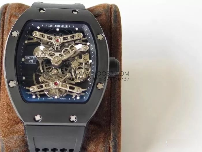 EUR Factory Richard Mille RM027/RM052 lüks tourbillon saatlerine yakından bakış — 5. fotoğraf