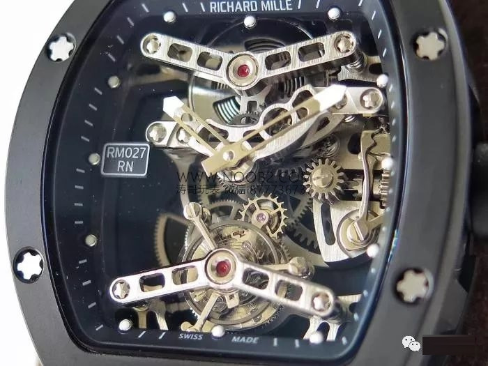 EUR Factory Richard Mille RM027/RM052 lüks tourbillon saatlerine yakından bakış — 6. fotoğraf