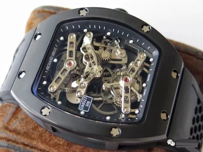 EUR Factory Richard Mille RM027/RM052 lüks tourbillon saatlerine yakından bakış — 7. fotoğraf