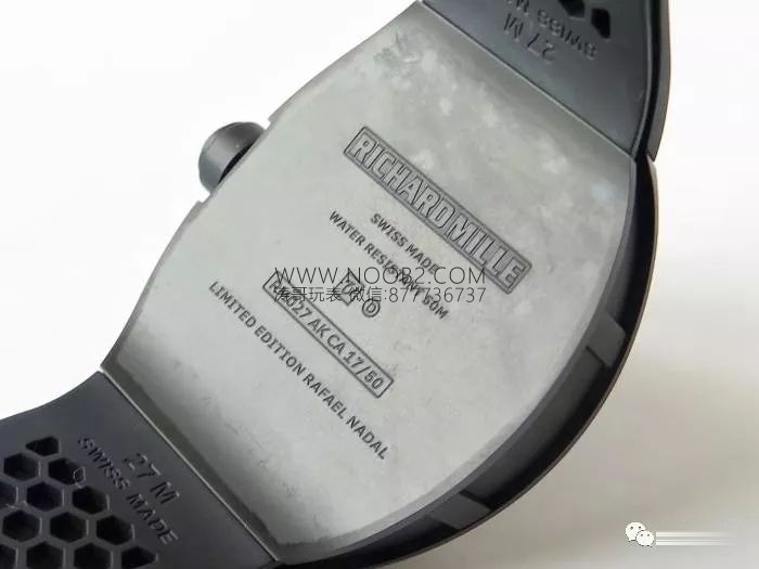 EUR Factory Richard Mille RM027/RM052 lüks tourbillon saatlerine yakından bakış — 9. fotoğraf