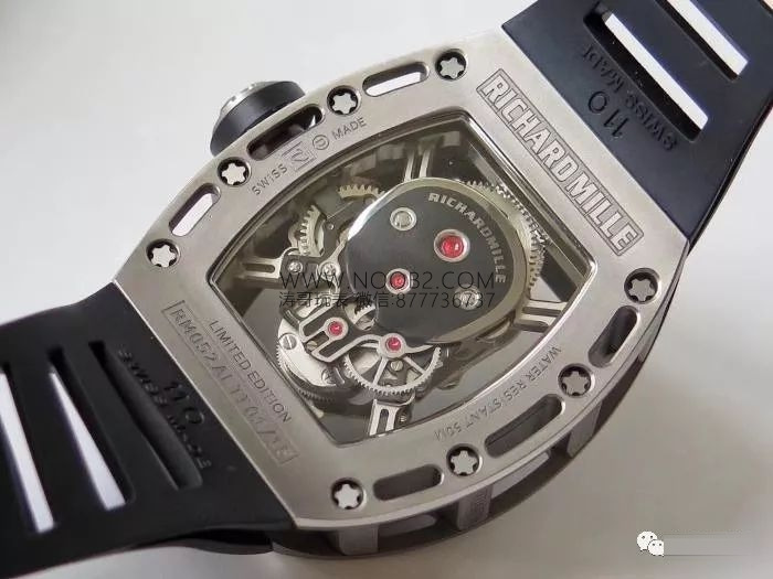 EUR Factory Richard Mille RM027/RM052 lüks tourbillon saatlerine yakından bakış — 18. fotoğraf
