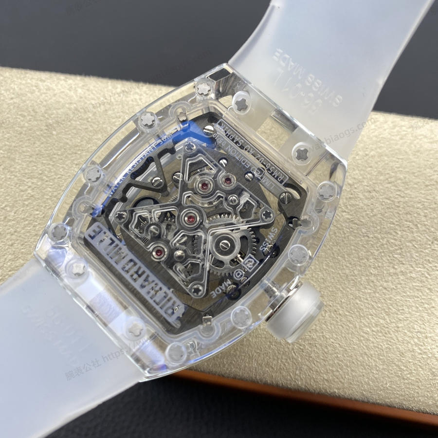 EUR Factory Richard Mille RM056 Kar Kristali Kol Saati İncelemesi — 5. fotoğraf