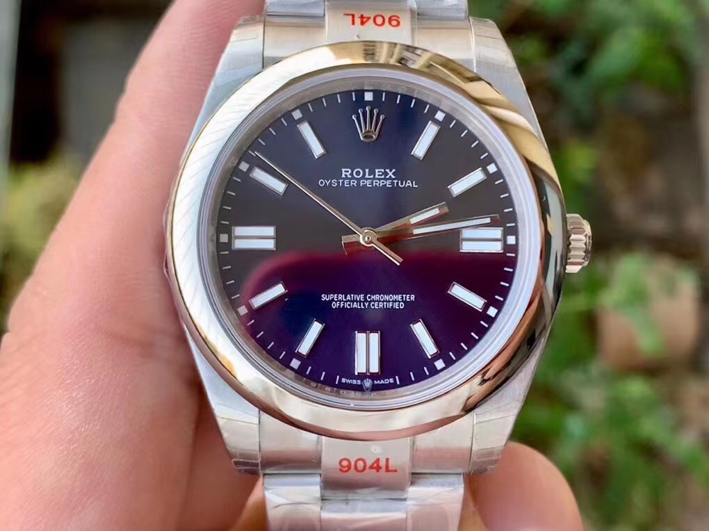 Replika Rolex Oyster Perpetual 41mm Mavi