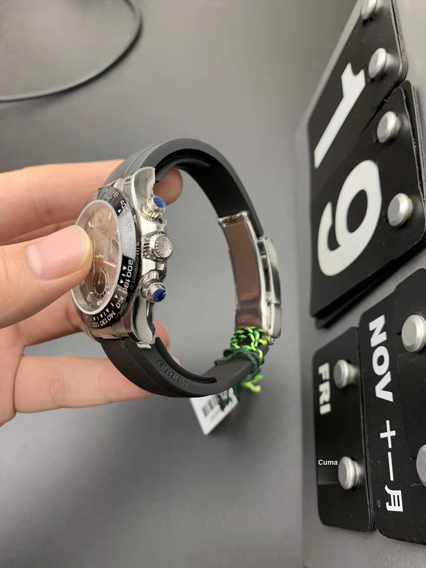 Rolex Gri Daytona Kurma Kolu