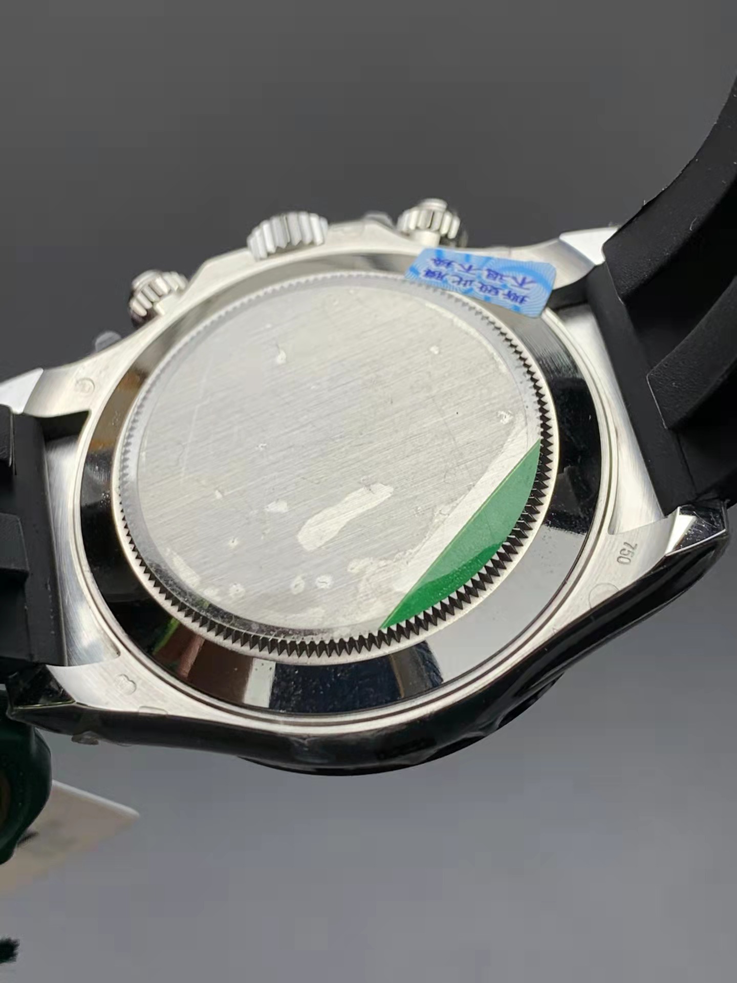 Rolex Gri Daytona Kasa Arkası