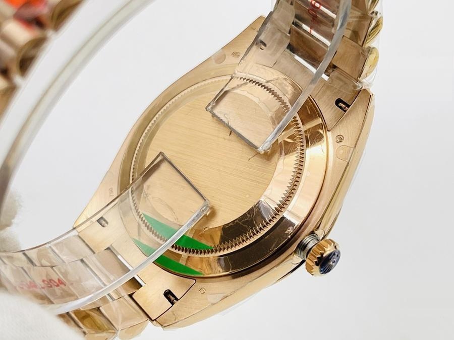 EW Factory Rolex Day-Date 40 mm 3255 Mekanizma (18K Yeşil Kadran) İnceleme — 6. fotoğraf