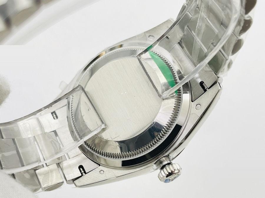 EW Factory Rolex Day-Date 40 mm 3255 mekanizmalı (beyaz kadran) saat incelemesi — 6. fotoğraf