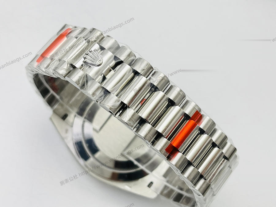 EW Factory Rolex Day-Date 40 mm serisi 3255 mekanizmalı (yeşil kadran) saat incelemesi — 7. fotoğraf