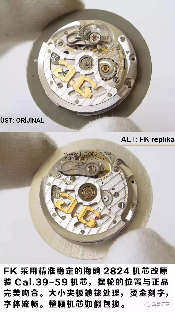 FK Factory Glashütte Original tarihsiz Senator serisi 39-59 replika saat en yeni versiyon: gerçek-replika karşılaştırması ve orijinal inceleme — 8. fotoğraf