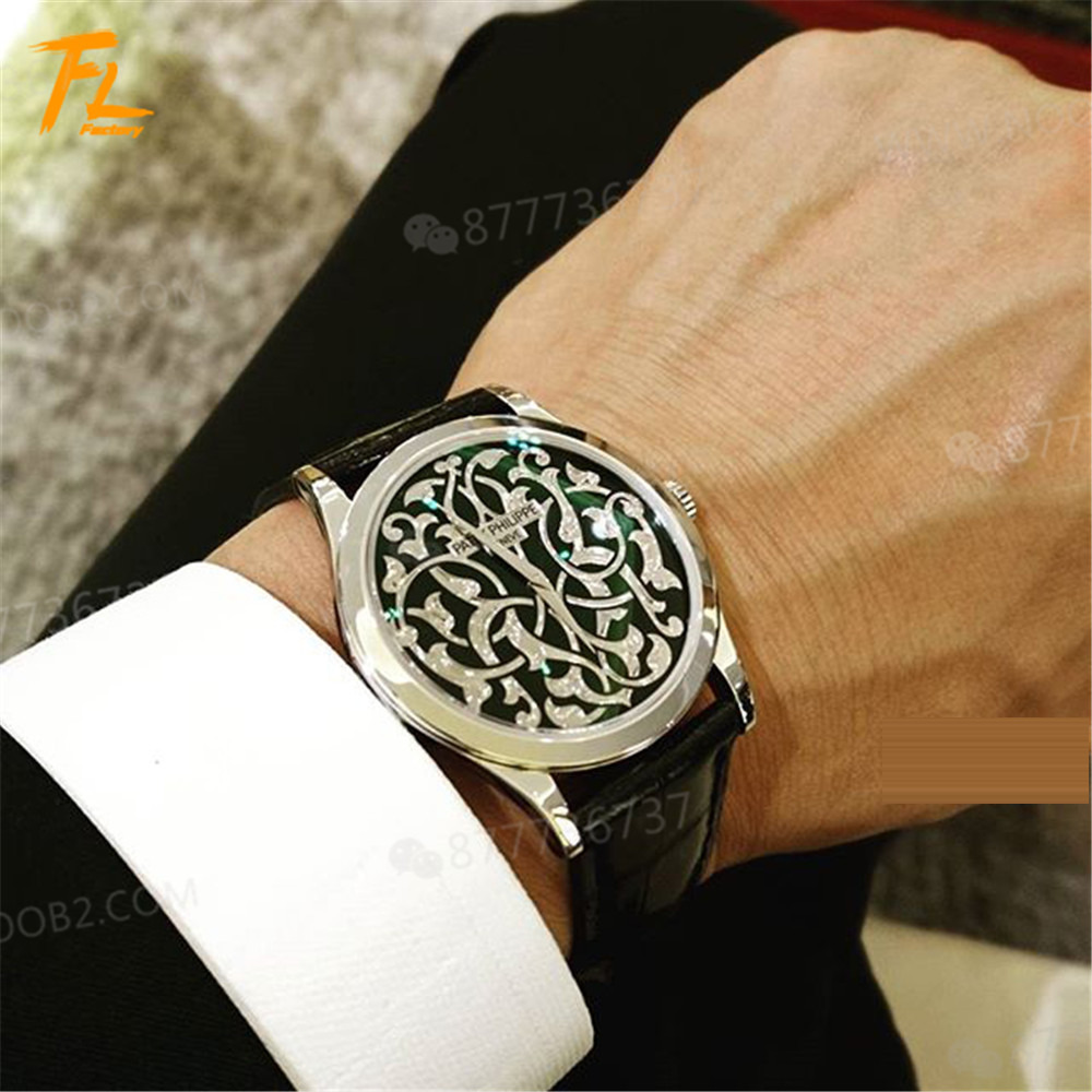FL Patek Philippe 5088/100P Oyma Kol Saati — 7. fotoğraf
