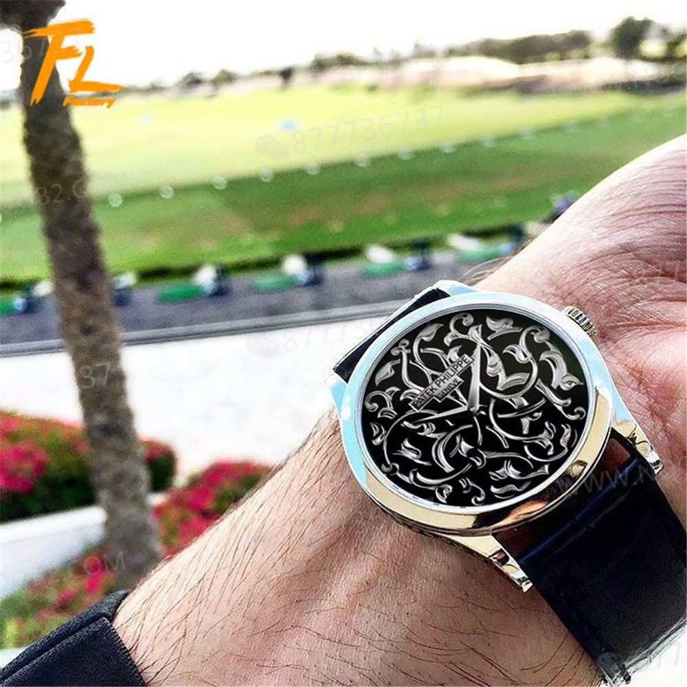 FL Patek Philippe 5088/100P Oyma Kol Saati — 9. fotoğraf