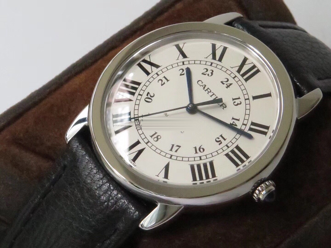Gerçek-Replika Karşılaştırması: A8 Factory Cartier Ronde Solo 36 MM Uniseks Replika ile Orijinal Karşılaştırmalı İnceleme — 15. fotoğraf