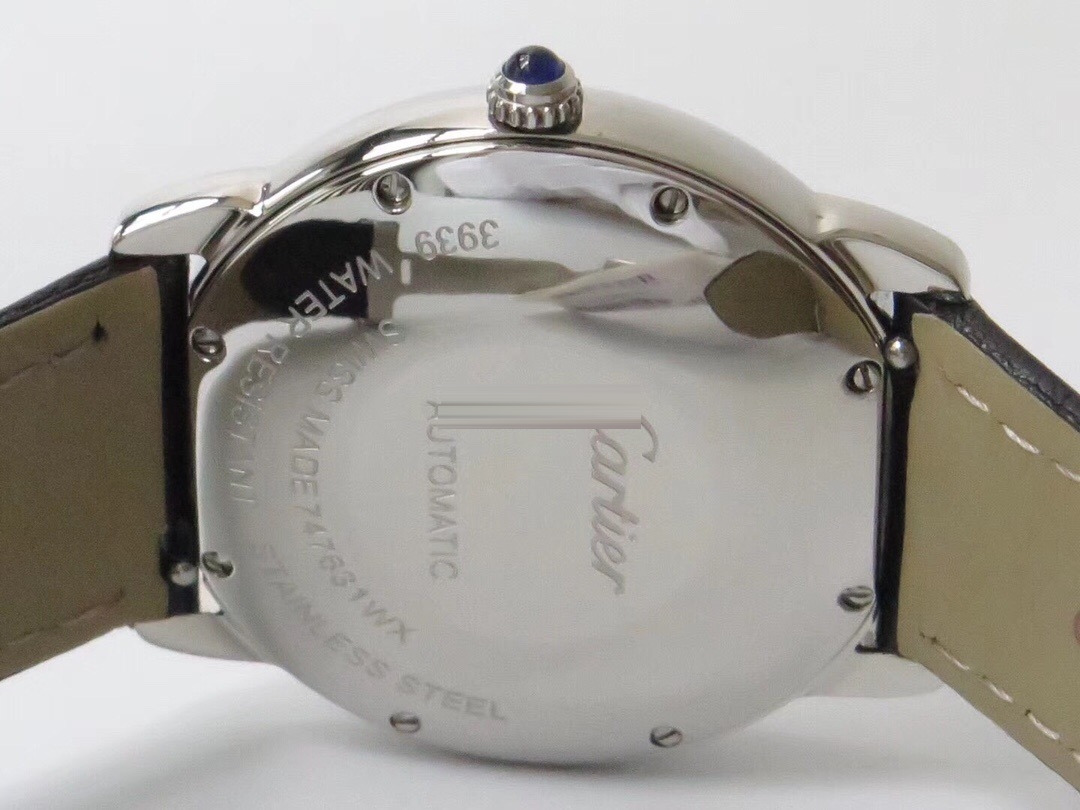 Gerçek-Replika Karşılaştırması: A8 Factory Cartier Ronde Solo 36 MM Uniseks Replika ile Orijinal Karşılaştırmalı İnceleme — 16. fotoğraf