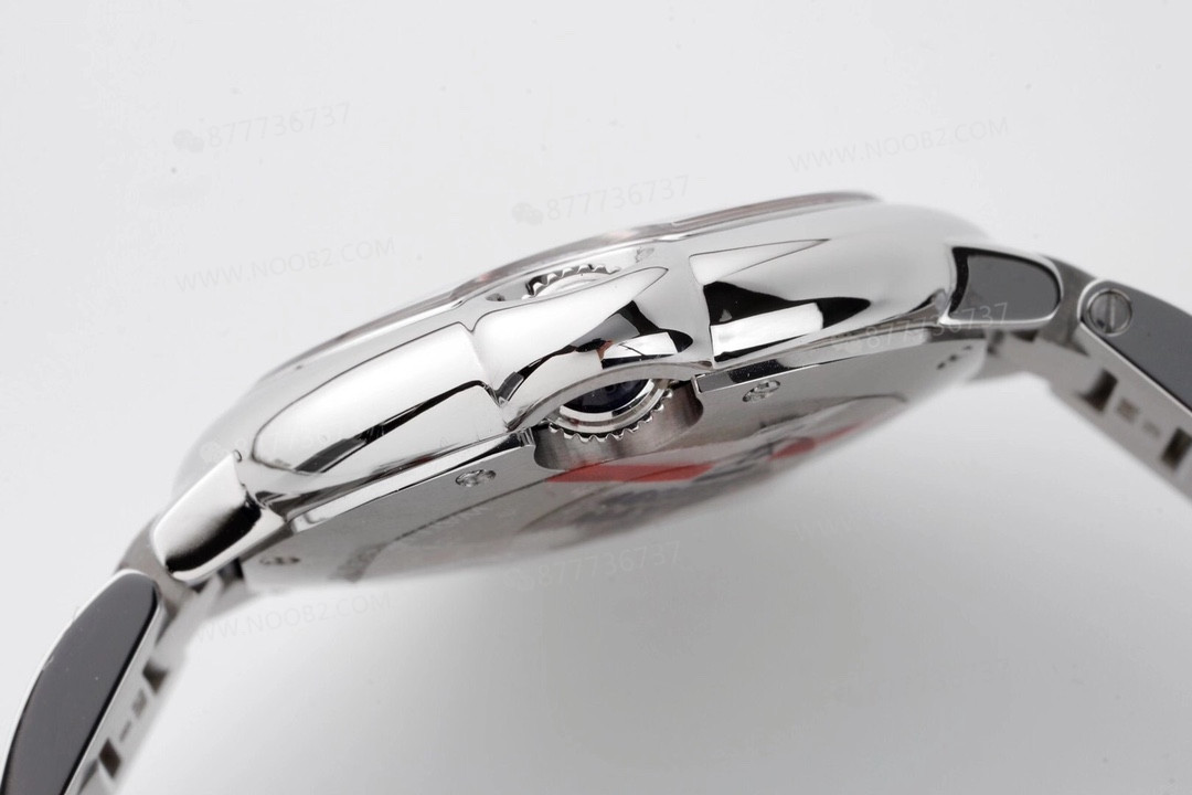 Gerçek-replika karşılaştırması: AF Factory Cartier Ballon Bleu 33 mm pembe kadran 076 orijinal mekanizma bir bakışta ele verir mi? — 10. fotoğraf
