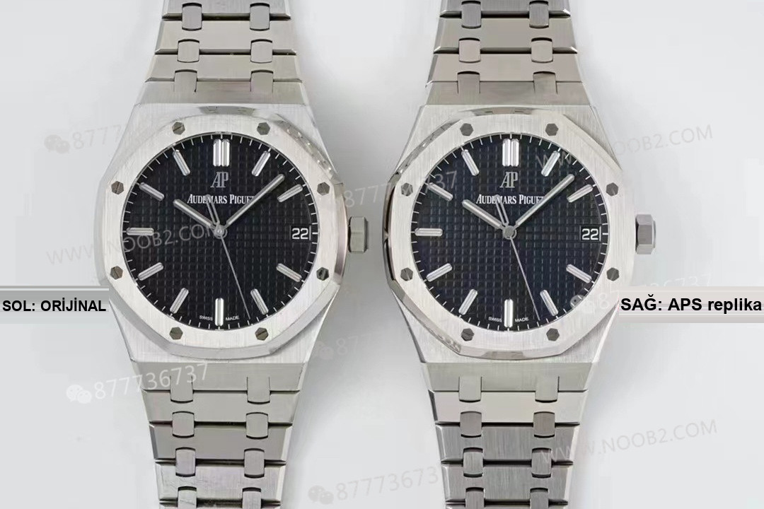 Gerçek-replika karşılaştırması: APS Factory Audemars Piguet Royal Oak 15500'ün yükseltilmiş 4302 entegre mekanizmasının işçiliği nasıl? — 1. fotoğraf