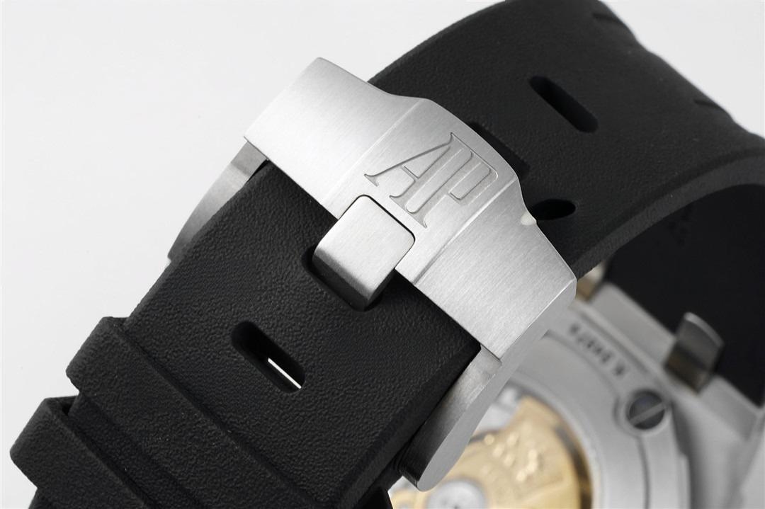 Gerçek-replika karşılaştırması: APS Factory Audemars Piguet Royal Oak 15710 entegre 3120 mekanizma V2 versiyonu incelemesi — 9. fotoğraf