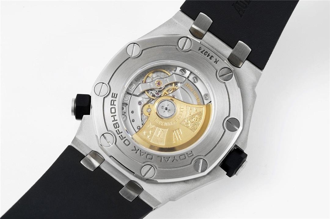 Gerçek-replika karşılaştırması: APS Factory Audemars Piguet Royal Oak 15710 entegre 3120 mekanizma V2 versiyonu incelemesi — 10. fotoğraf