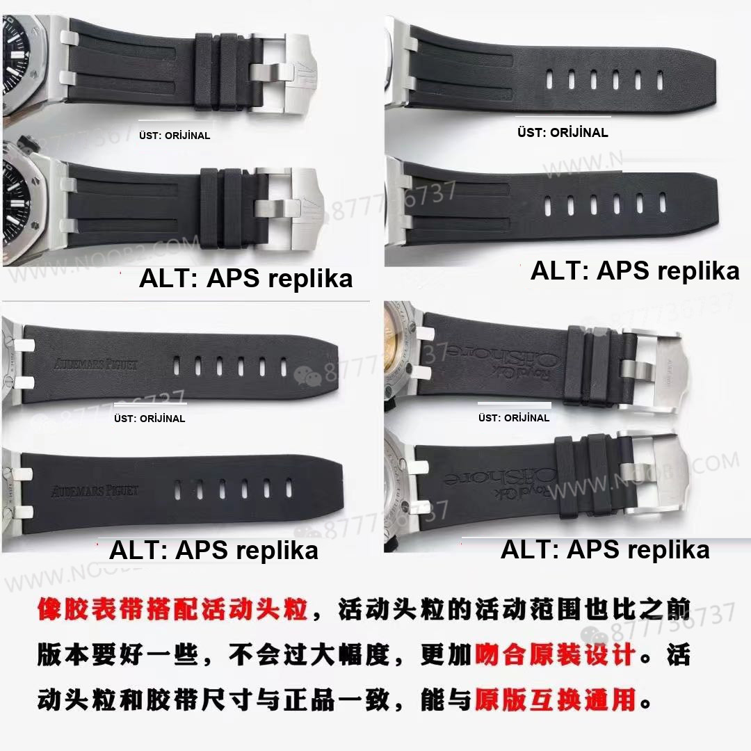 Gerçek-replika karşılaştırması: APS Factory Audemars Piguet Royal Oak 15710 entegre 3120 mekanizma V2 versiyonu incelemesi — 18. fotoğraf