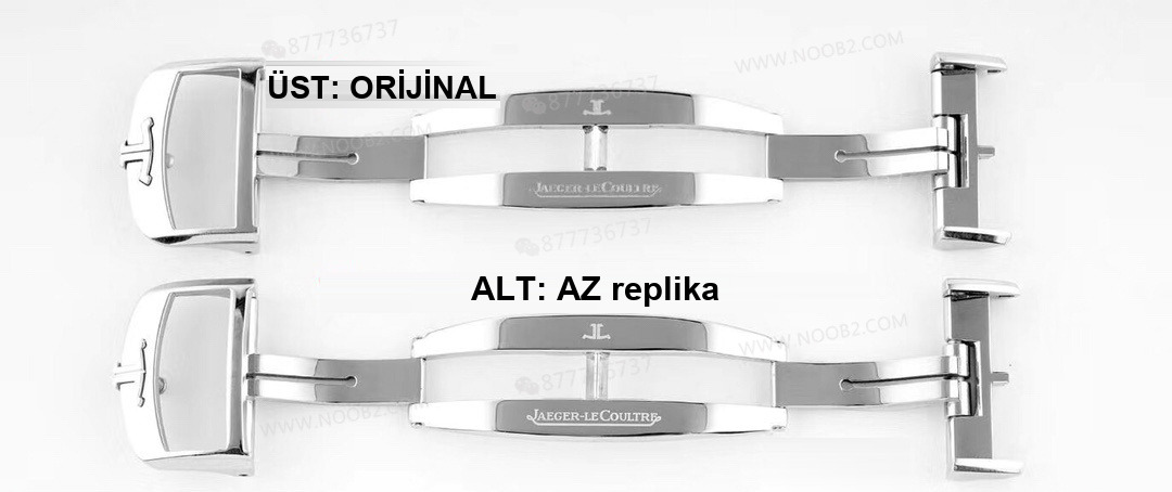 Gerçek-replika karşılaştırması: AZ Factory Jaeger-LeCoultre Master Moonphase q1368470 saati nasıl? — 13. fotoğraf