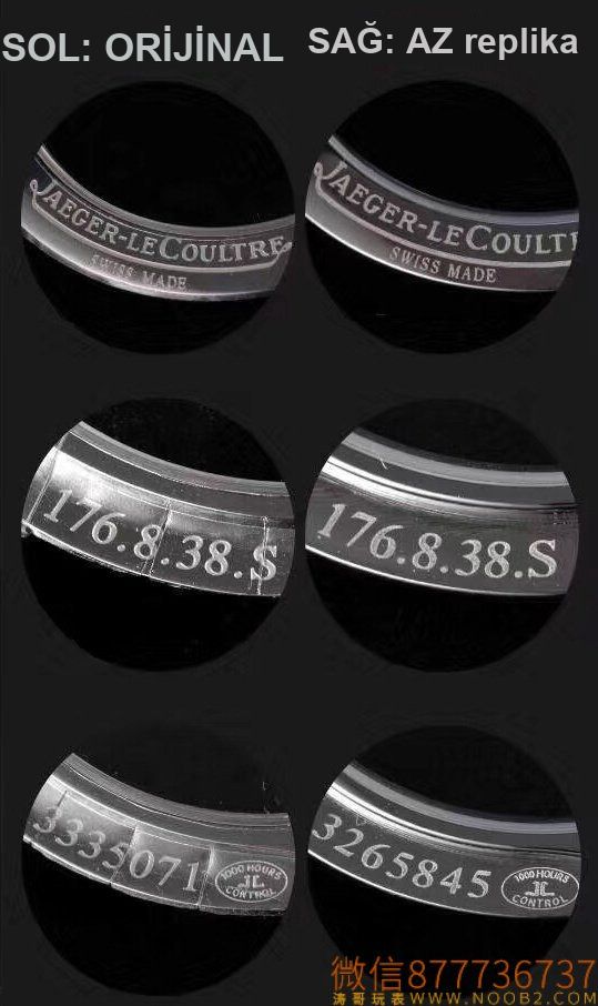 Gerçek-replika karşılaştırması: AZ Factory Joker — Jaeger-LeCoultre Master serisi 1378420 saat — 18. fotoğraf