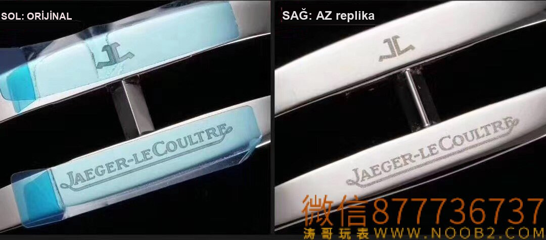 Gerçek-replika karşılaştırması: AZ Factory Joker — Jaeger-LeCoultre Master serisi 1378420 saat — 22. fotoğraf