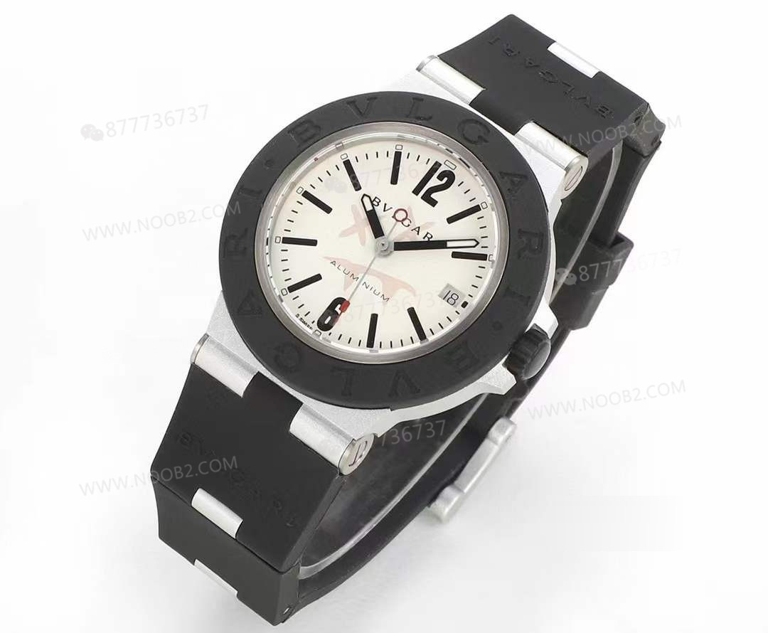 Gerçek-replika karşılaştırması: BVF Factory Bulgari 103539 STEVE AOKI iş birliği üç renk ok — 14. fotoğraf