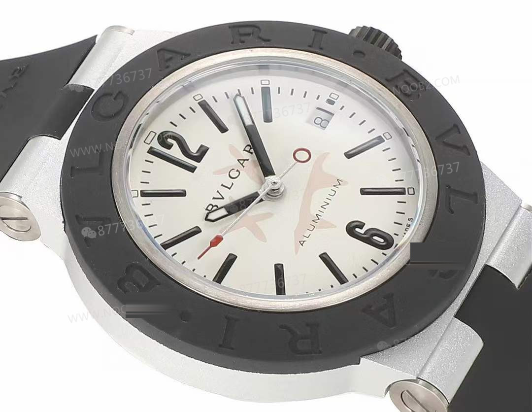 Gerçek-replika karşılaştırması: BVF Factory Bulgari 103539 STEVE AOKI iş birliği üç renk ok — 20. fotoğraf