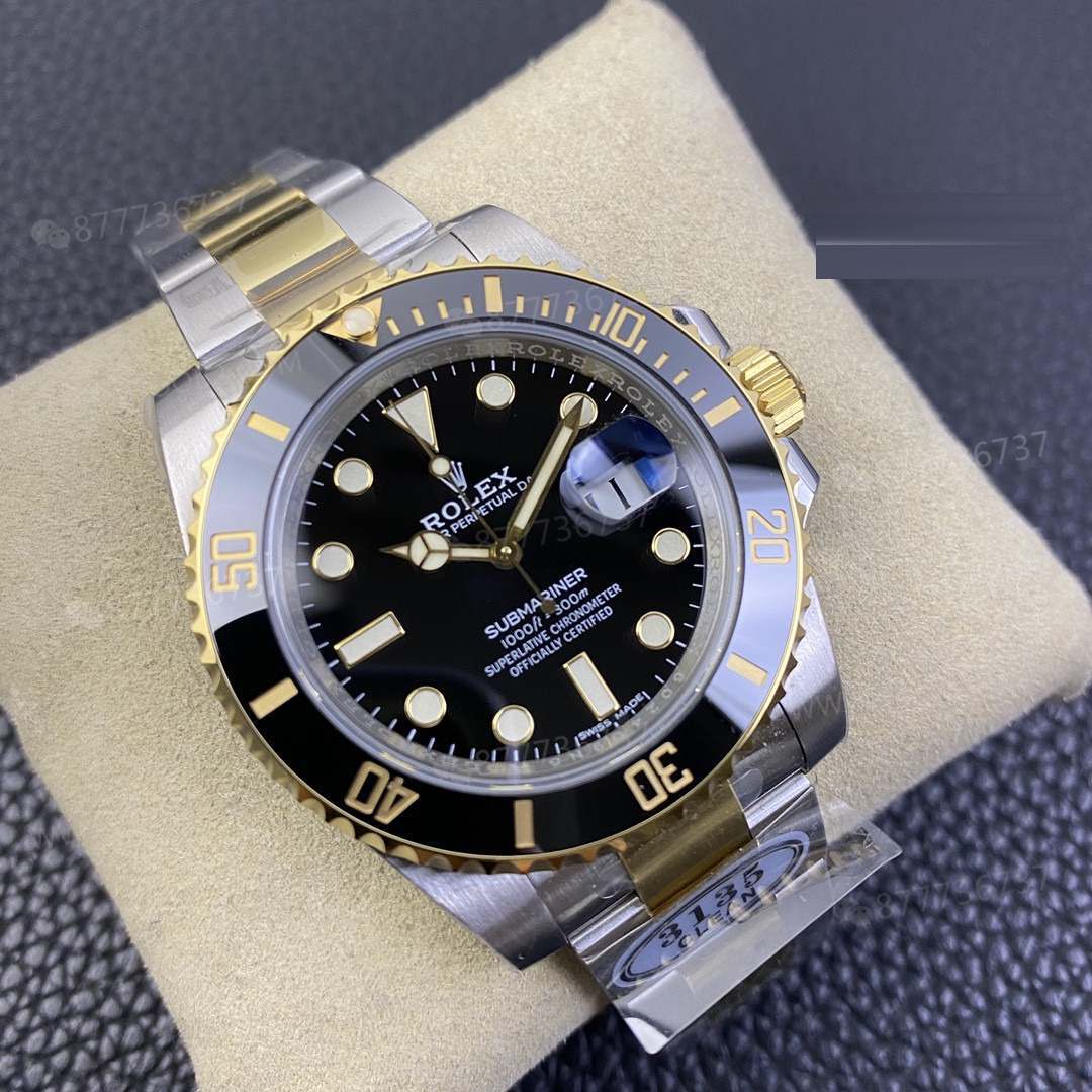 Gerçek-replika karşılaştırması: Clean iki renk siyah Submariner orijinaline rakip olabilir mi? — 4. fotoğraf