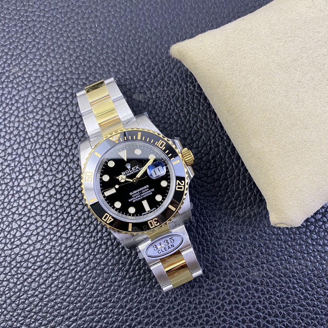 Gerçek-replika karşılaştırması: Clean iki renk siyah Submariner orijinaline rakip olabilir mi? — 7. fotoğraf