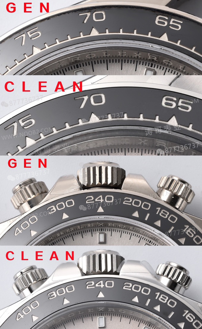 Gerçek-replika karşılaştırması: Clean Rolex çimento grisi Daytona 126519 alınmaya değer mi? — 2. fotoğraf