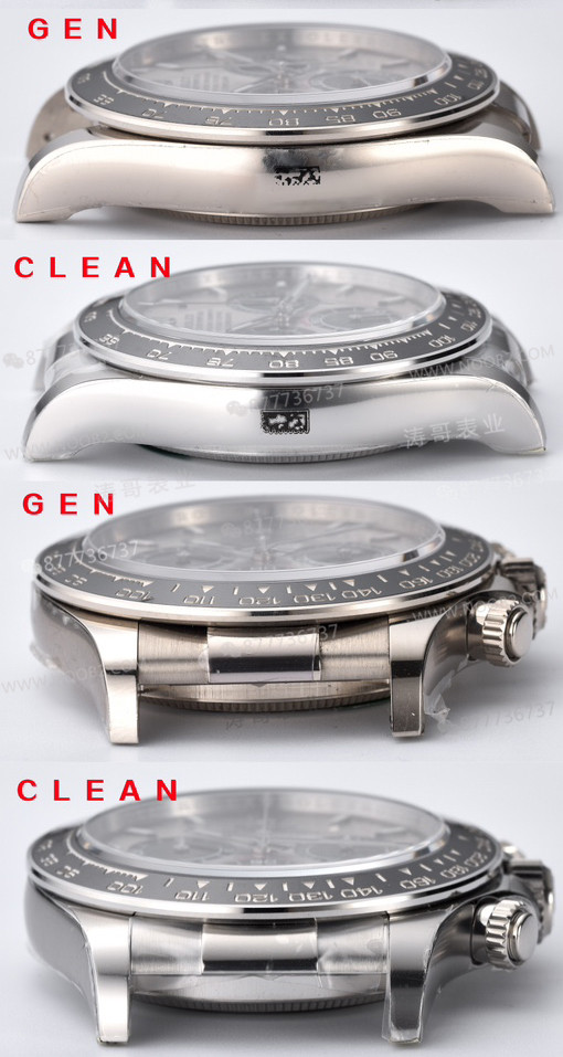 Gerçek-replika karşılaştırması: Clean Rolex çimento grisi Daytona 126519 alınmaya değer mi? — 4. fotoğraf