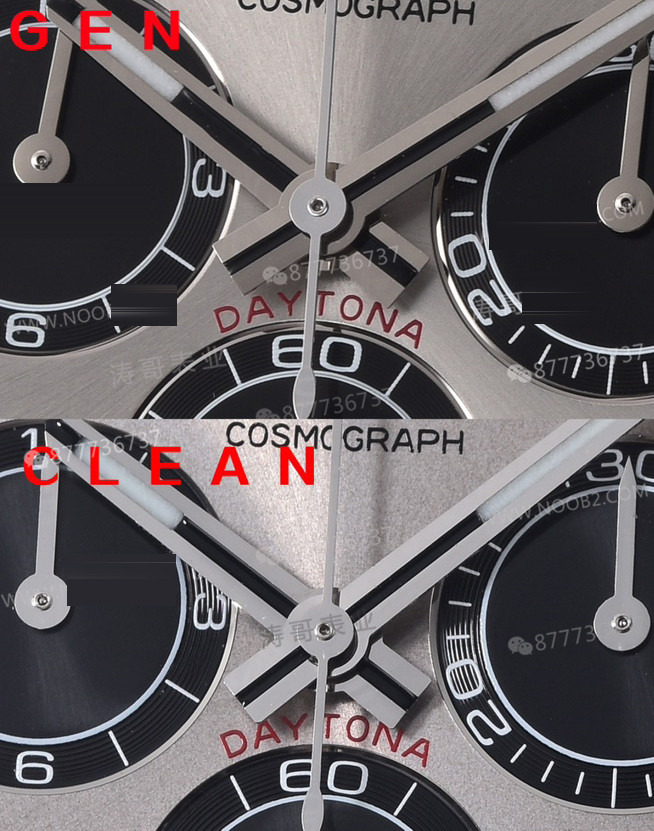 Gerçek-replika karşılaştırması: Clean Rolex çimento grisi Daytona 126519 alınmaya değer mi? — 9. fotoğraf