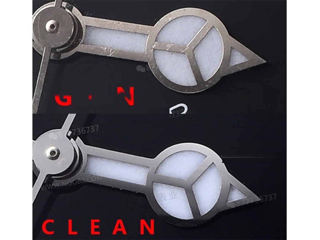 Gerçek-Replika Karşılaştırması: Clean Rolex Explorer Birinci Nesil m214270, 3132 Mekanizma, 39 mm — 7. fotoğraf