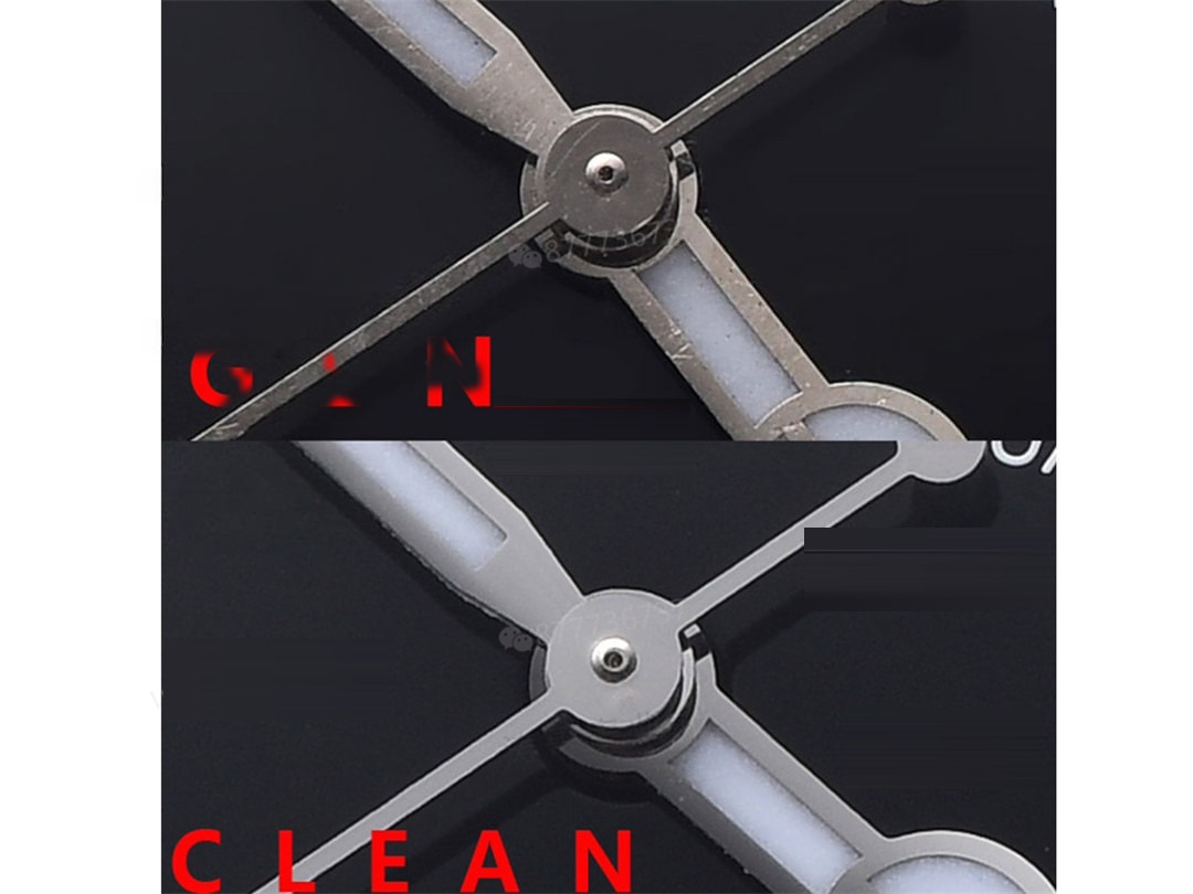 Gerçek-Replika Karşılaştırması: Clean Rolex Explorer Birinci Nesil m214270, 3132 Mekanizma, 39 mm — 11. fotoğraf