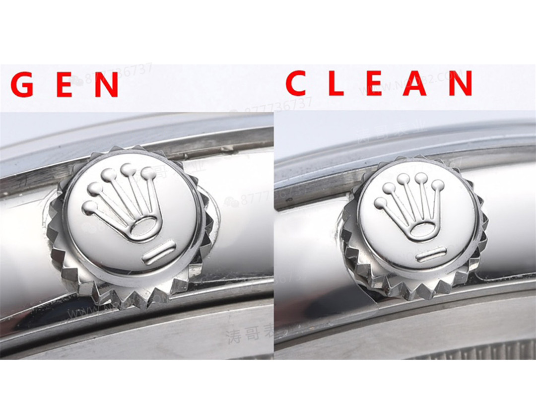 Gerçek-Replika Karşılaştırması: Clean Rolex Explorer Birinci Nesil m214270, 3132 Mekanizma, 39 mm — 17. fotoğraf