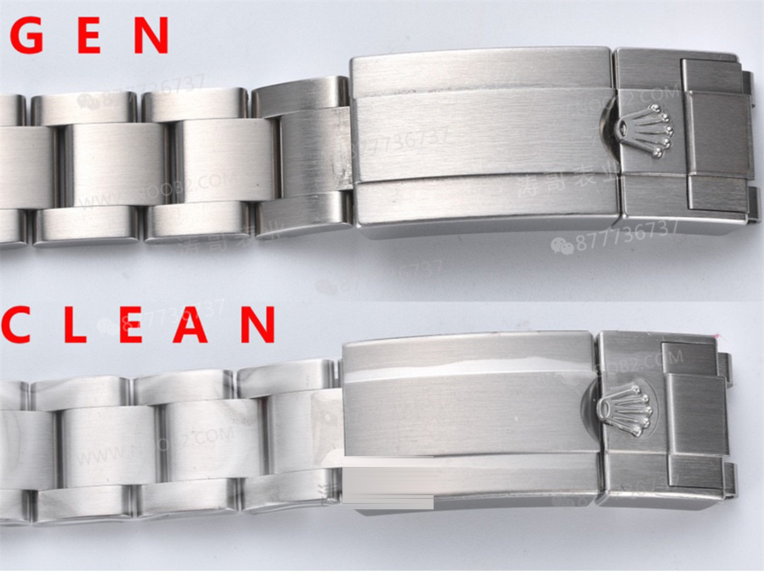 Gerçek-Replika Karşılaştırması: Clean Rolex Explorer Birinci Nesil m214270, 3132 Mekanizma, 39 mm — 20. fotoğraf
