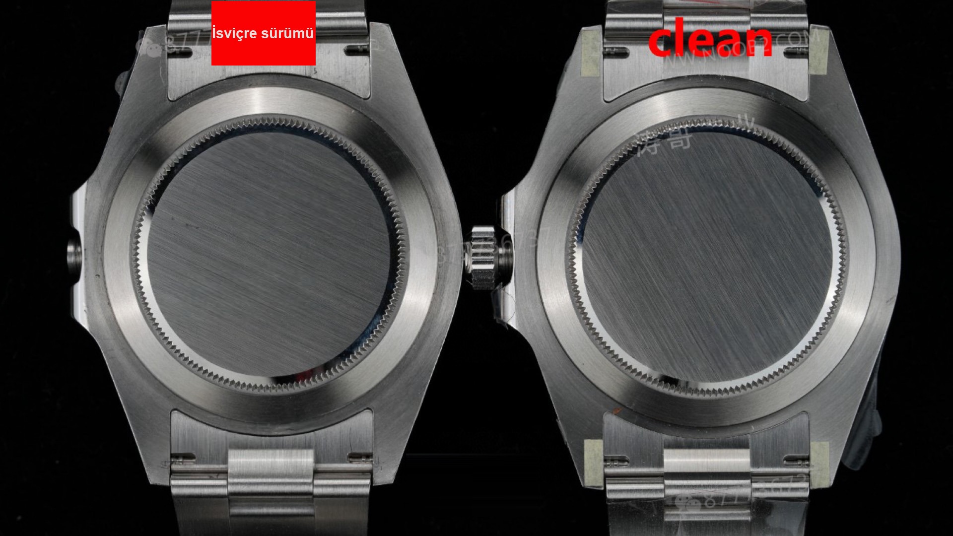 Gerçek-replika karşılaştırması: Clean Rolex Explorer II ile orijinalin karşılaştırması — 5. fotoğraf