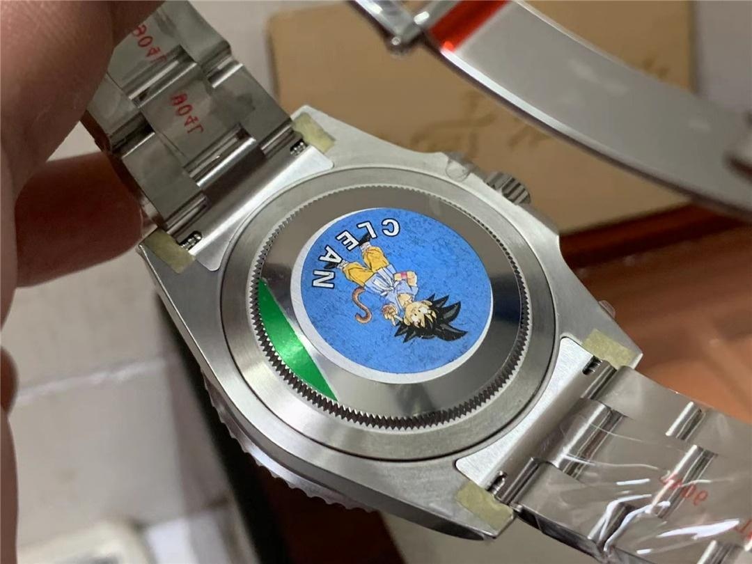 Gerçek-Replika Karşılaştırması: Clean Rolex GMT Inter Milan Bezel (Mavi-Siyah Bezel) — 18. fotoğraf