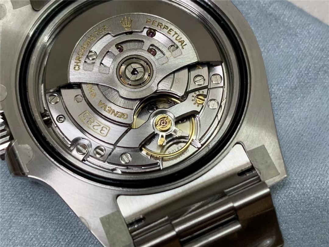 Gerçek-replika karşılaştırması: Clean Rolex GMT Sprite bezel Dandong 3285 mekanizması orijinaline uygun mu? — 4. fotoğraf