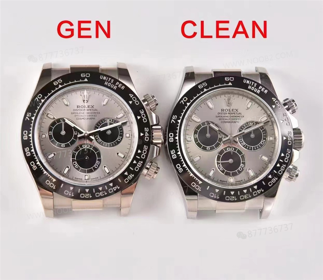 Gerçek-Replika Karşılaştırması: Clean Rolex Gri Kauçuk Daytona 4130 Mekanizması BT Factory'i Alt Edebilir mi? — 2. fotoğraf