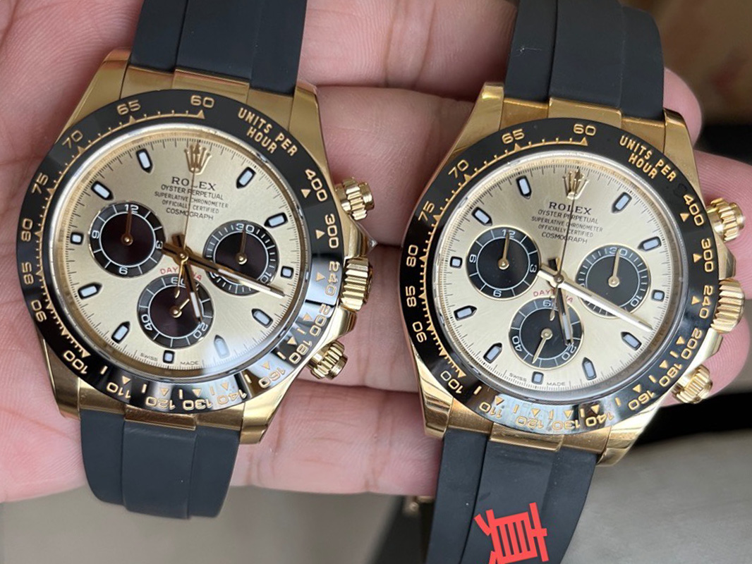 Gerçek-Replika Karşılaştırması: Clean Rolex Shawn Yue Daytona Detay İşçiliği Nasıl? — 2. fotoğraf