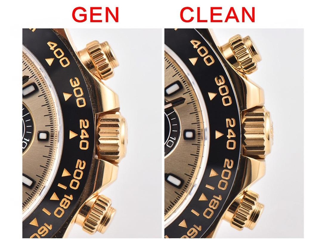 Gerçek-Replika Karşılaştırması: Clean Rolex Shawn Yue Daytona Detay İşçiliği Nasıl? — 5. fotoğraf