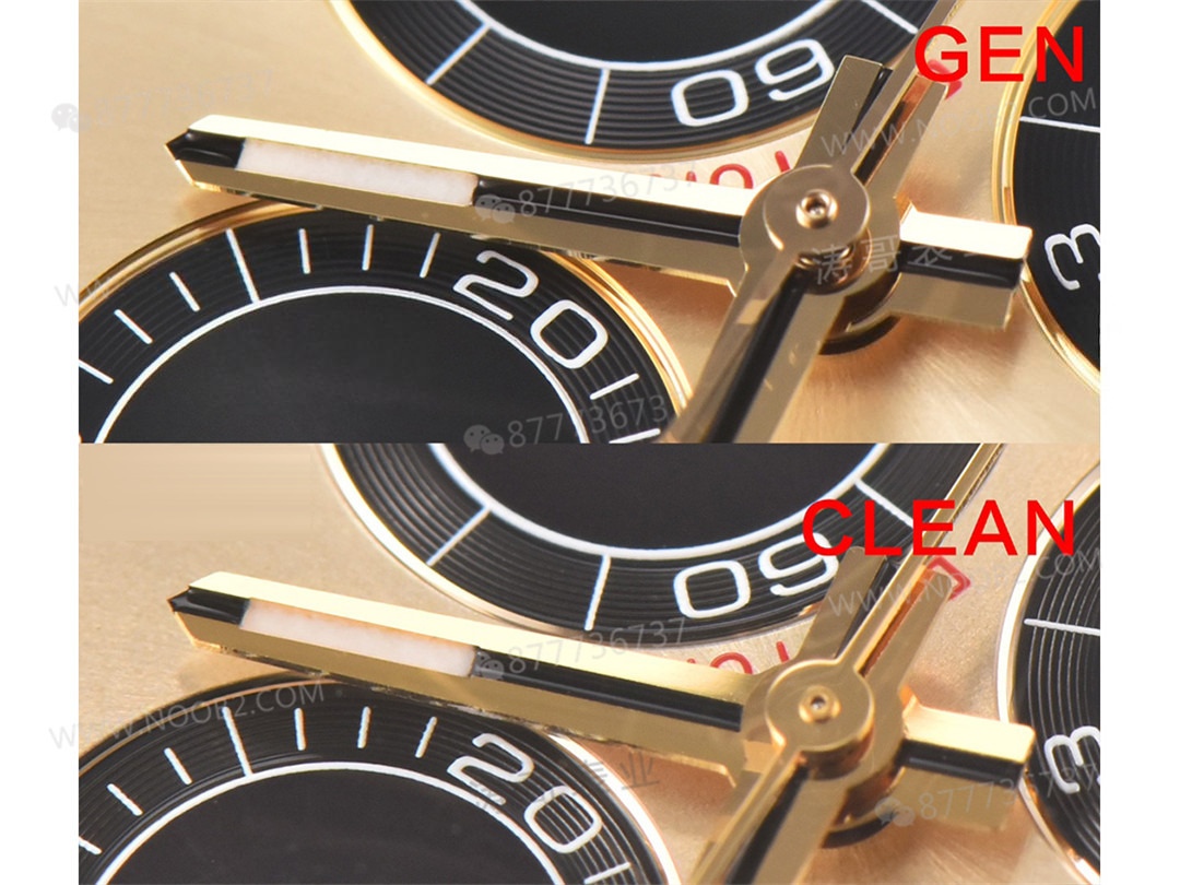Gerçek-Replika Karşılaştırması: Clean Rolex Shawn Yue Daytona Detay İşçiliği Nasıl? — 7. fotoğraf