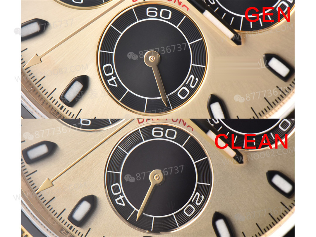 Gerçek-Replika Karşılaştırması: Clean Rolex Shawn Yue Daytona Detay İşçiliği Nasıl? — 9. fotoğraf