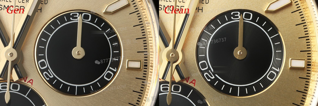 Gerçek-replika karşılaştırması: Clean Rolex Yu Wenle 126518 yeni 4131 mekanizma — 4. fotoğraf