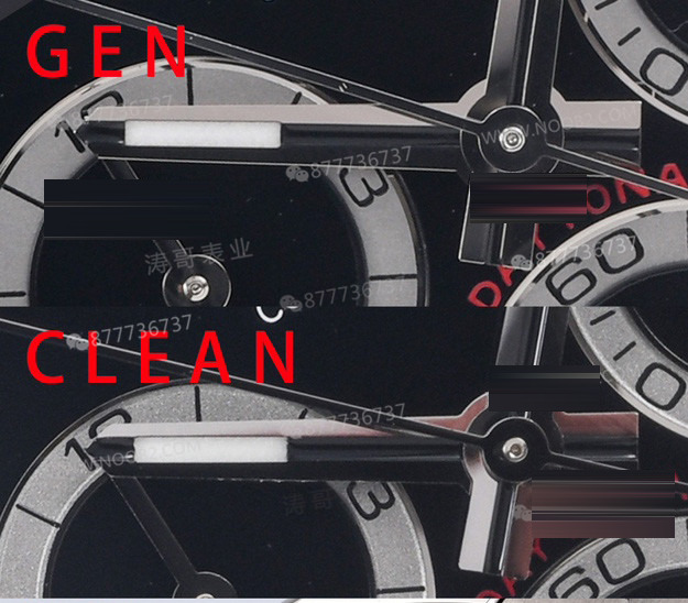 Gerçek-replika karşılaştırması: Clean yeni siyah seramik Daytona, Shanghai 4131 mekanizmasıyla orijinaline yaklaşabiliyor mu? — 9. fotoğraf