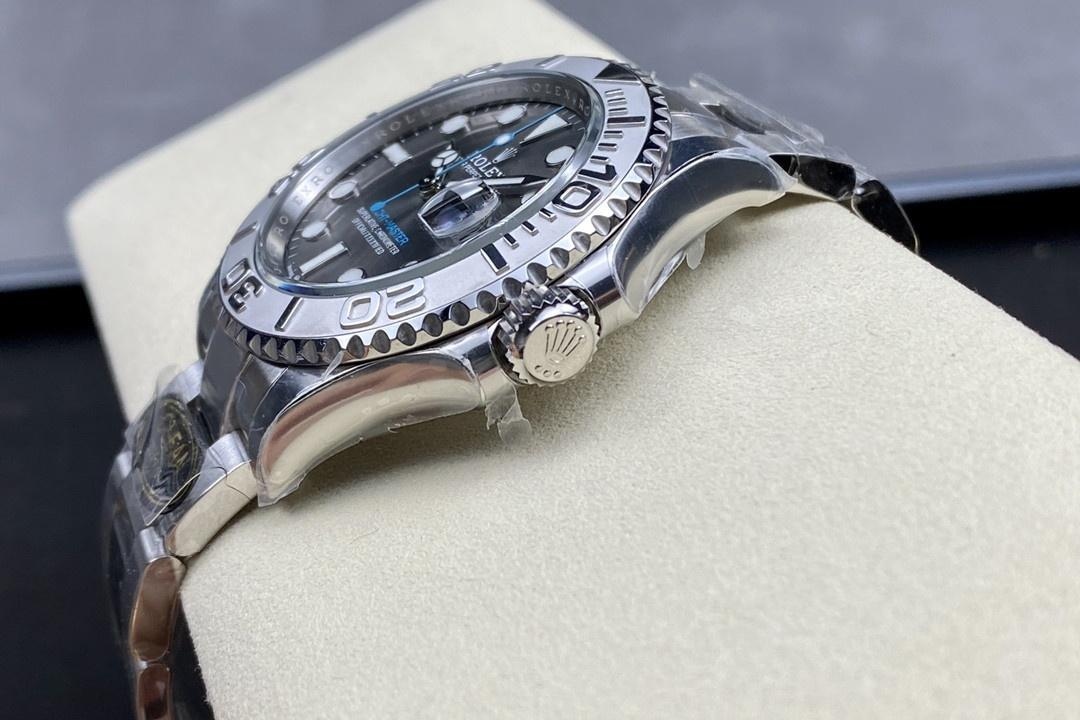 Gerçek-replika karşılaştırması: CLEAN/Clean Rolex gri Yacht-Master 126622 incelemesi — 8. fotoğraf
